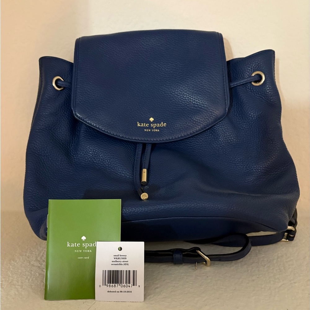 Kate Spade Leather Backpack